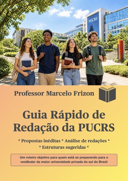 Capa do Guia Rápido de Redação da PUCRS